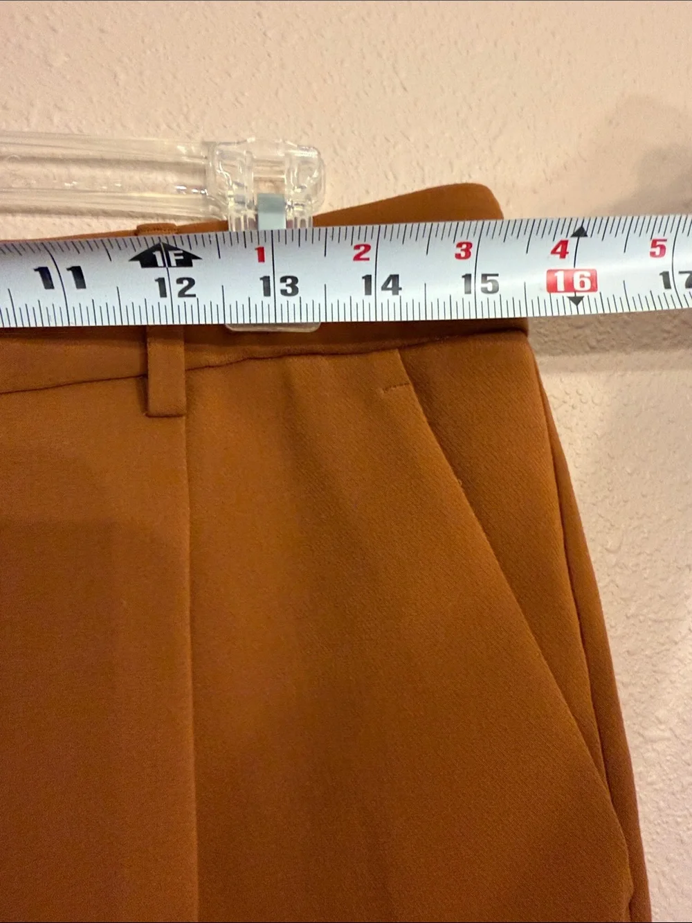 Banana Republic Cropped Tapered Pants in Rust